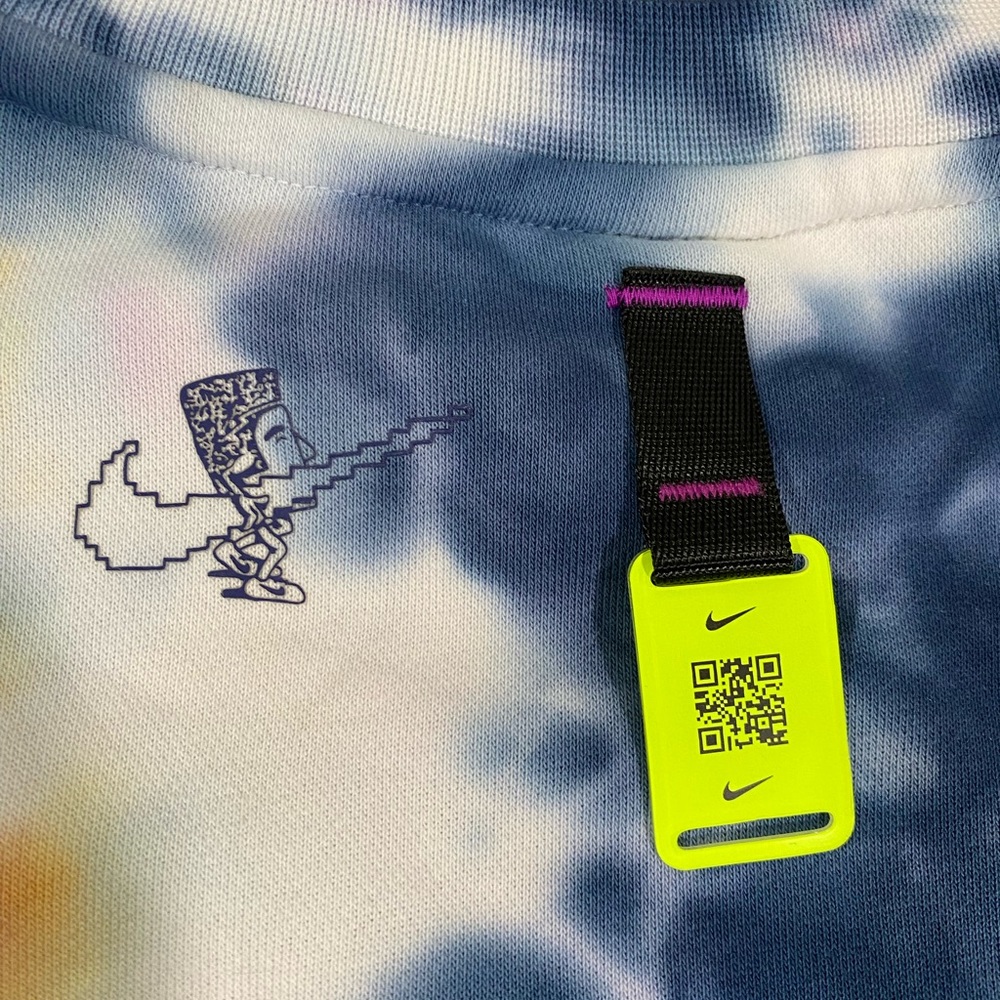 NEW | NIKE Sportswear Tie-Dye French Terry Mens Sweatshirt - Picture 5 of 6